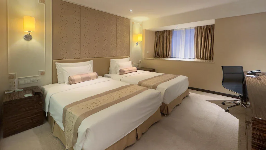 Ví dụ phòng hai giường tại Dorsett Chengdu