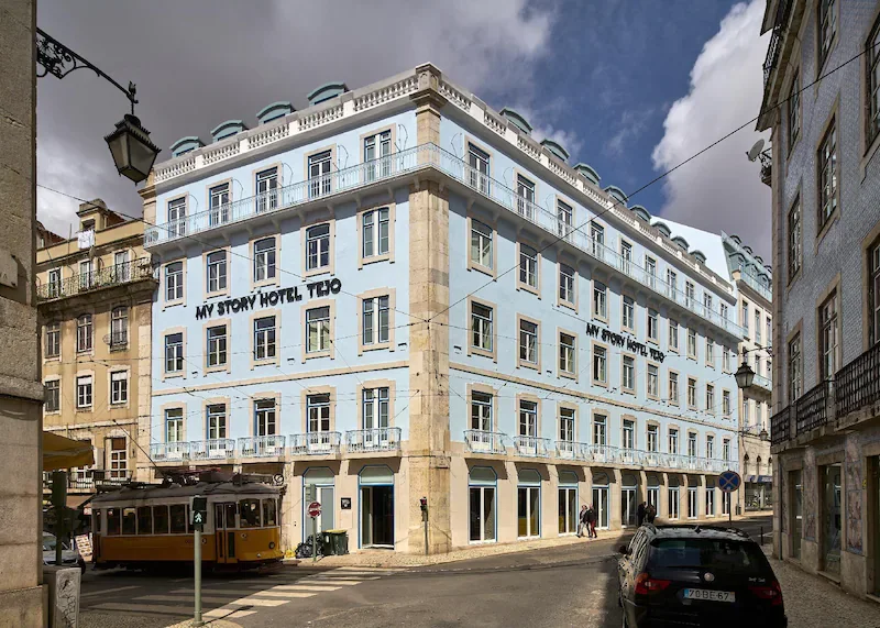 Gebäude des My Story Hotel Tejo